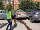 Странное ДТП произошло на парковке в Таганроге
