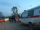 Скутер и  Hyundai Accent  не поделили дорогу в Таганроге