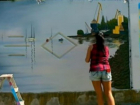В чудесные картины превращается серые заборы Таганрога