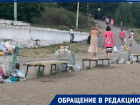 Центральный пляж Таганрога похож на мусорку