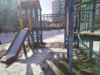 Таганроженка показала, как выглядит «убитая» детская площадка 