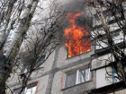 При пожаре в Таганроге пострадала пенсионерка
