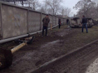 В Таганроге пьяный водитель на «ВАЗ-2110» врезался в столб и перевернулся