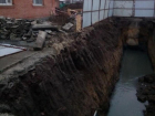 Сегодня в Таганроге «Водоканал» начнет ремонт в месте провала коллектора