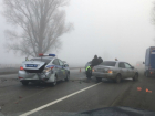 На трассе Ростов-Таганрог столкнулись 5 автомобилей