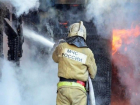 Одиннадцать спасателей МЧС тушили пожар в садоводческом товариществе