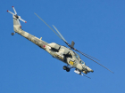 Над Таганрогским заливом летают боевые и транспортные вертолеты
