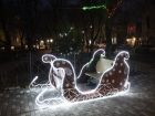 Cказочные сани и символ праздника появились в Таганроге благодаря блогеру 