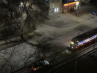 В Таганроге водители разъезжают по трамвайным путям 