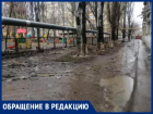 В Таганроге утонула в грязи дорога к детскому саду