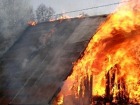 В Таганроге сгорел частный дом