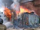 Пожарным Таганрога вновь пришлось тушить пожар