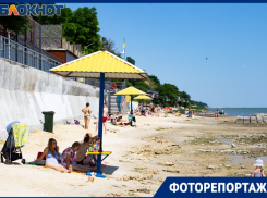 Ещё одно излюбленное место горожан и туристов - Приморский пляж Таганрога