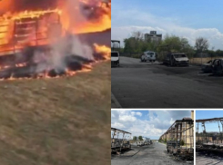 В Сети появились новые кадры пожара под Таганрогом в ЖК «Авиатор»
