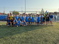 Таганрогские футболисты блистали на всероссийском турнире в Анапе
