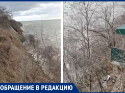 Дома таганрожцев смывает в Таганрогский залив