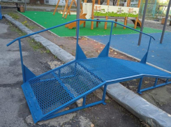 Всё для таганрожцев: в пер. Каркасном оборудованы пандусы