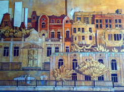 Исчезающий мурал Общества слепых в Таганроге