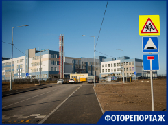 К школе №39 в Таганроге полным ходом идёт строительство дорог