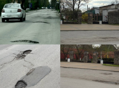 «Зато раскудахтались о туризме»: из-за зияющих ям у Домика Чехова водители вынуждены ездить по левой стороне 