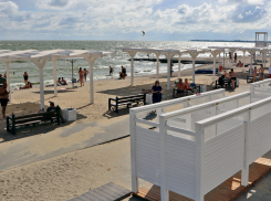 Центральный пляж Таганрога заметно преобразился