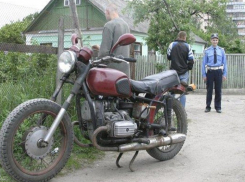 Под Таганрогом полицейские вернули хозяину, угнанный мотоцикл