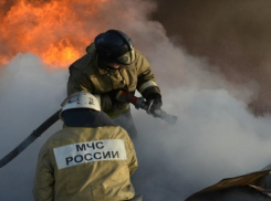 В Таганроге загорелись два дачных дома