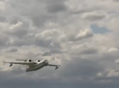 На Веселовском водохранилище пилоты МЧС России прошли учения с Таганрогским самолетом