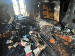 Лежачий пенсионер погиб в пожаре под Таганрогом  из-за сломанного удлинителя