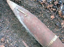 Под Таганрогом обнаружили артиллерийский снаряд