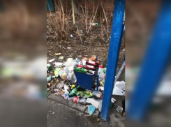 «Чисто не там, где убирают»: как сейчас в Таганроге выглядит остановка трамвая №2