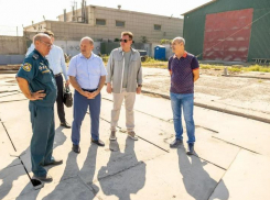 Александр Скрябин посетил строящиеся объекты в Таганроге