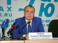 Губернатор Василий Голубев уволил министра ЖКХ Андрея Майера