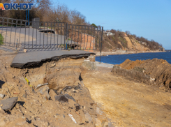 Берег Таганрогского залива разрушается со скоростью до 6 метров в год