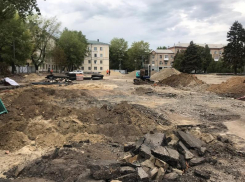«Блокнот Таганрог» увидел, как продвигается стройка на Октябрьской площади