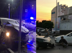 Две аварии за один вечер произошло в Таганроге