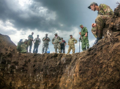 Поисковики «Миус-Фронта» обнаружили немецкий бункер под Таганрогом