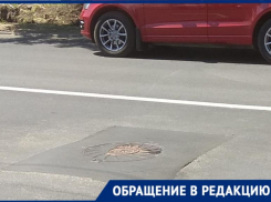 Таганрожцы обвинили люк в будущих авариях на дороге