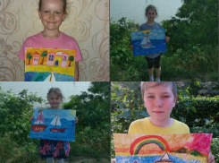 Юные таганрогские художники продолжают радовать читателей «Блокнота» своими работами