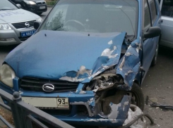В  Таганроге  произошла авария с участием отечественного  авто и иномарки