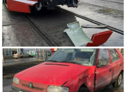 11-й новый трамвай Таганрога пострадал в ДТП