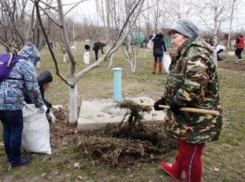 170 неравнодушных жителей двух микрорайонов Таганрога собрали более 40 кубометров мусора