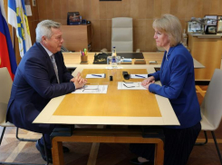 Светлана Камбулова встретилась с губернатором впервые в новой должности