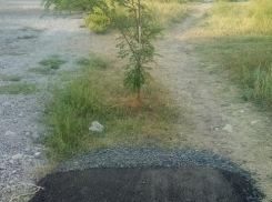 Долгожданная дорожка к дому таганрожцев вызвала только недоумение и смех