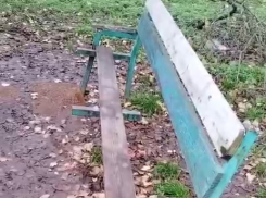 “Такой скамейки нет ни в одном городе”: таганроженка показала неухоженный двор в Военном городке