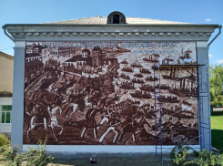 Ещё одна стена города стала картиной - на этот раз, на Северном