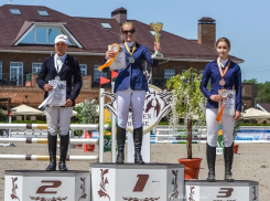 Таганроженки блистали на втором этапе Олимпиады Дона по конкуру