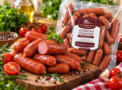 Товар дня: Колбаски Крымские п/к (газ), вес - 394,90 ₽/кг