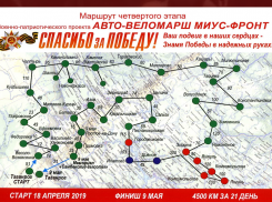 Велопробег «Спасибо за Победу» стартует и финиширует в Таганроге