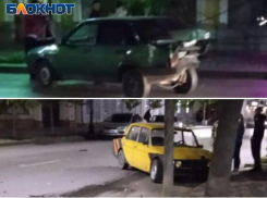 Тройным ДТП закончились вечерние покатушки по центральной улице Таганрога